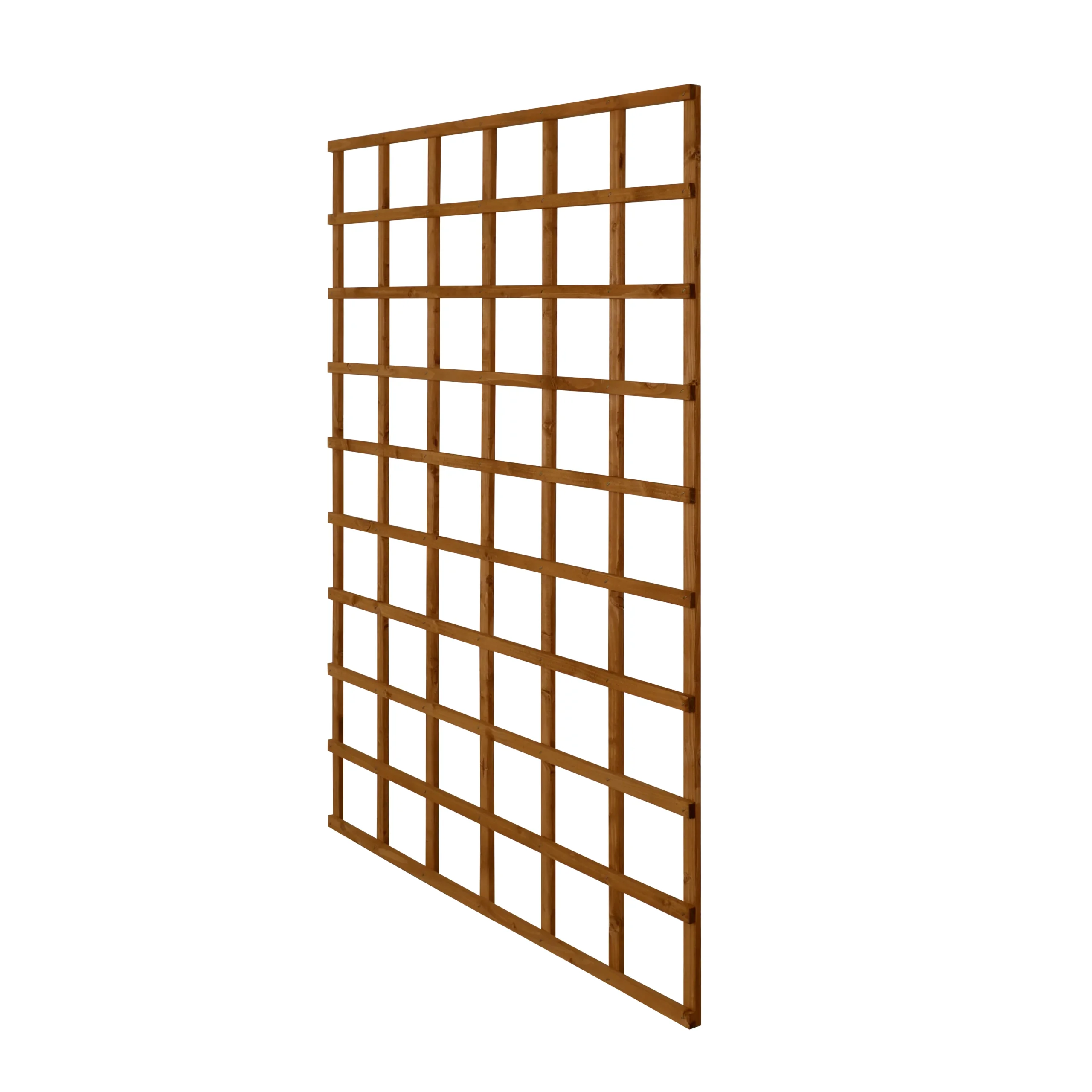 6ft Pine Trellis Panel, Pack Of 5 (W)120cm X (H)183cm - Image 2