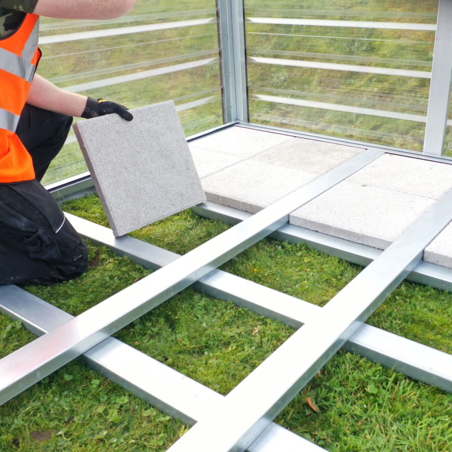 Adman Steel Sheds Multigrow 9.4x14.7 Greenhouse With Adjustable Vent - Image 5