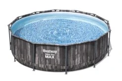 Bestway Steel Pro Max Polyvinyl Chloride (PVC) Family Swimming Pool (W) 3.66m X (L) 3.66m