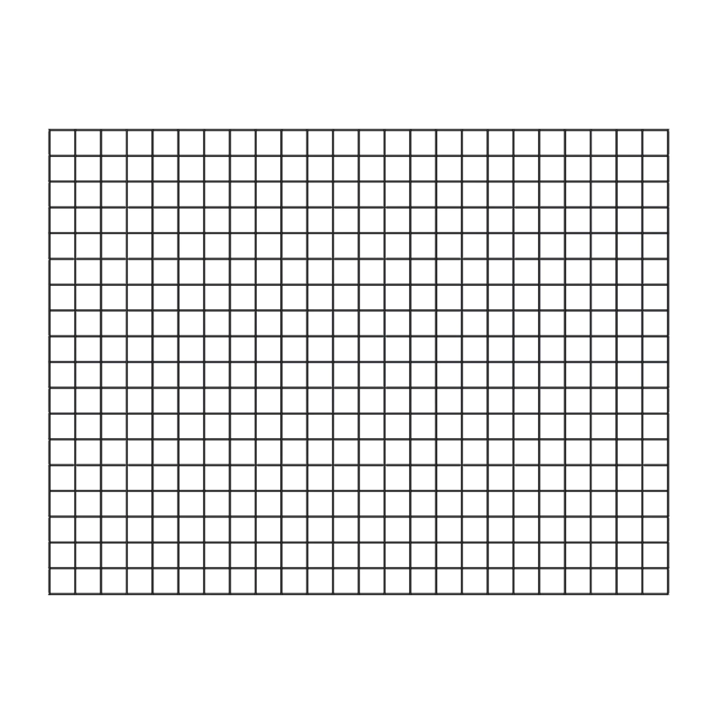 Black Steel Trellis (W)90cm X (H)120cm