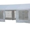Blooma Betty White Rectangular Gazebo, (W)5.96m (D)2.97m - Assembly Required