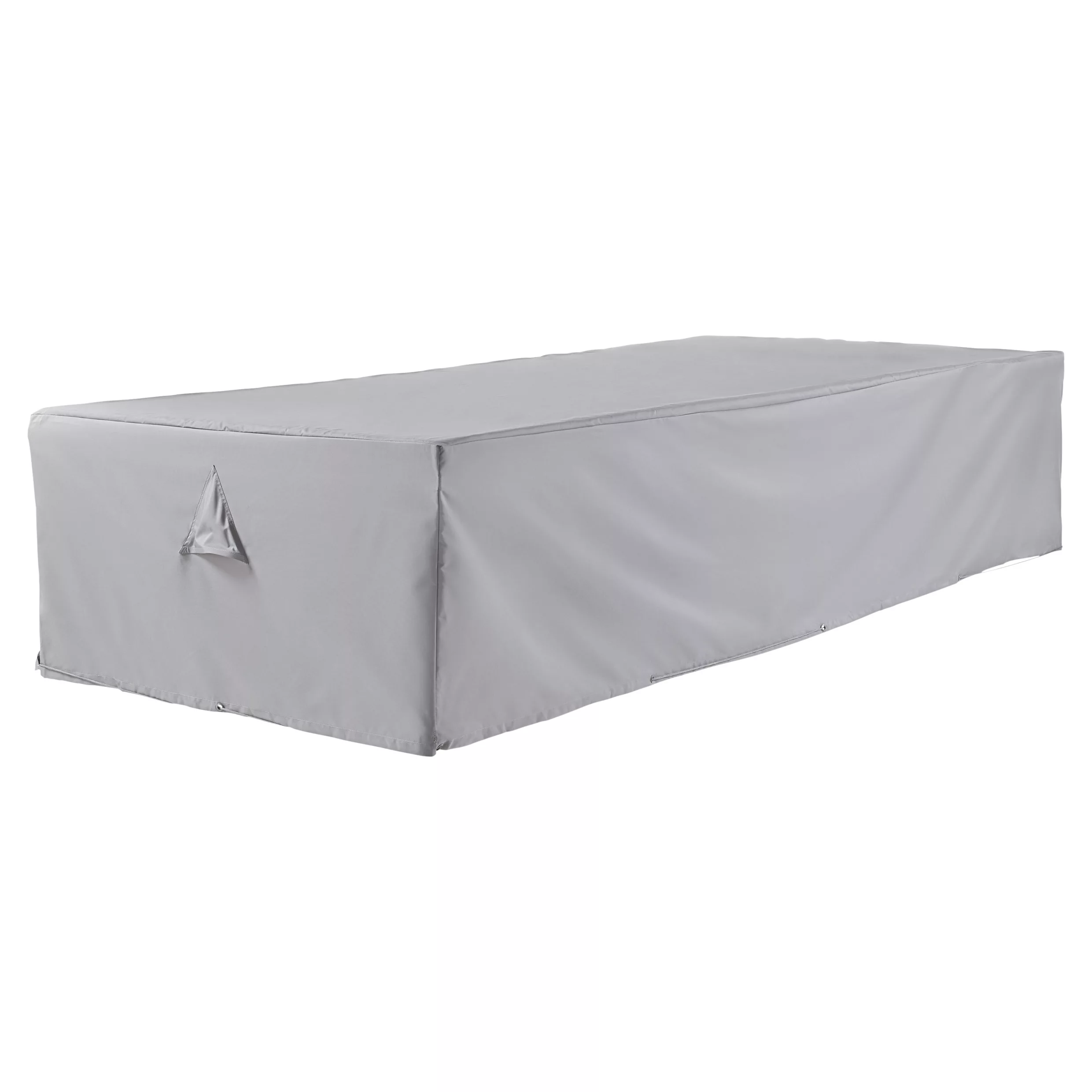 Blooma Very Large Grey Rectangular Table Cover 300cm(L) 60cm(H) 120cm(W)