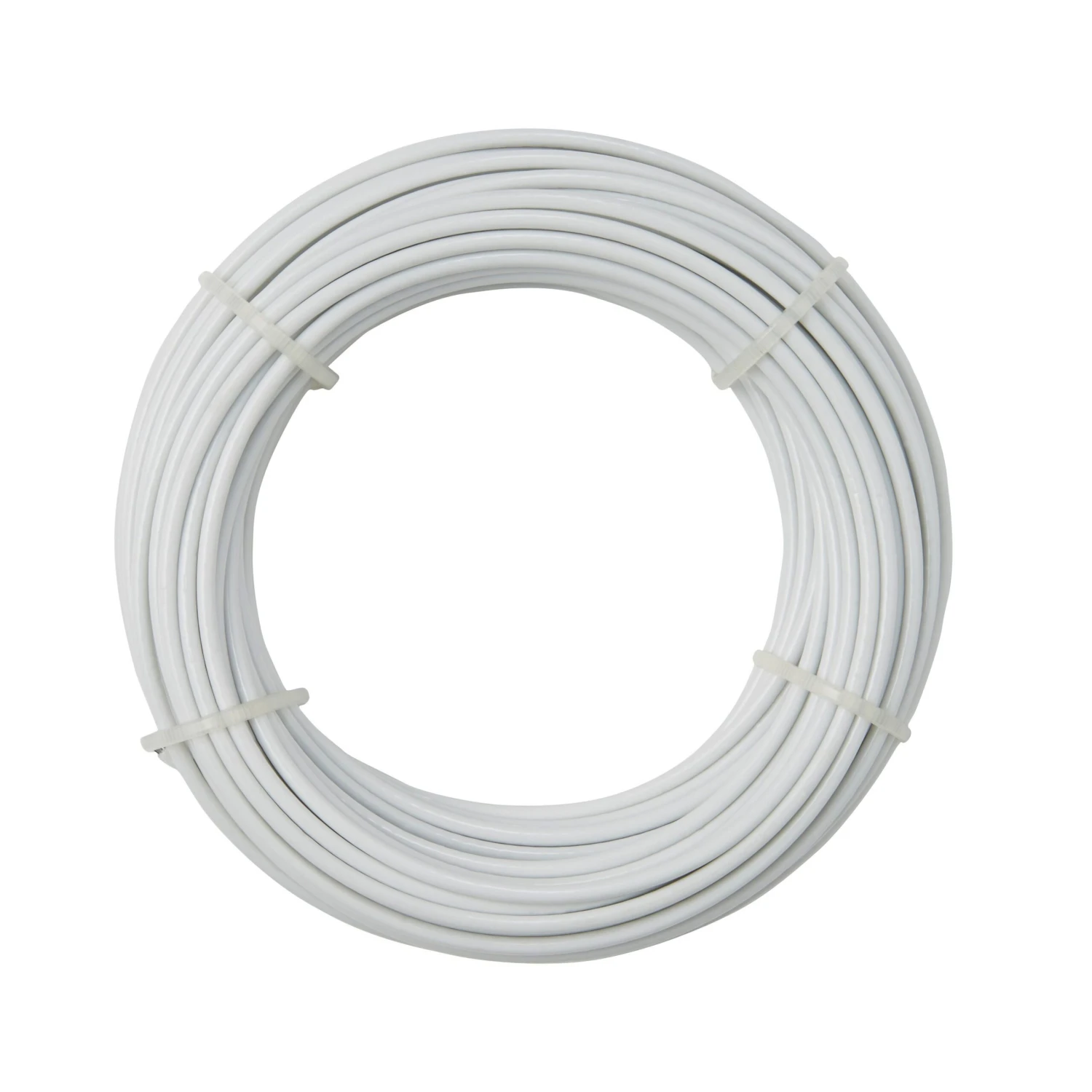 Diall White PVC & Steel Cable, (L)15m (Dia)1.7mm - Image 2