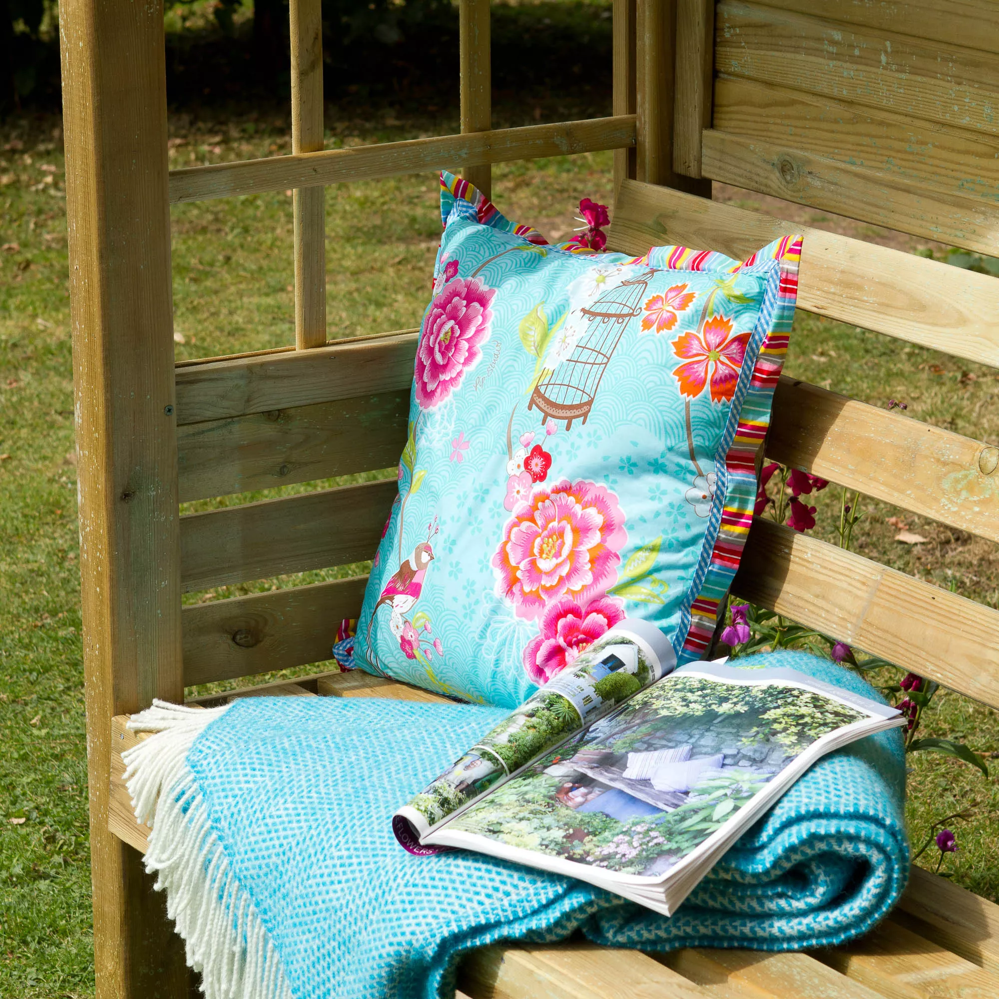 Forest Cadiz Arbour, (H)1970mm (W)1690mm (D)730mm - Assembly Required - Image 3