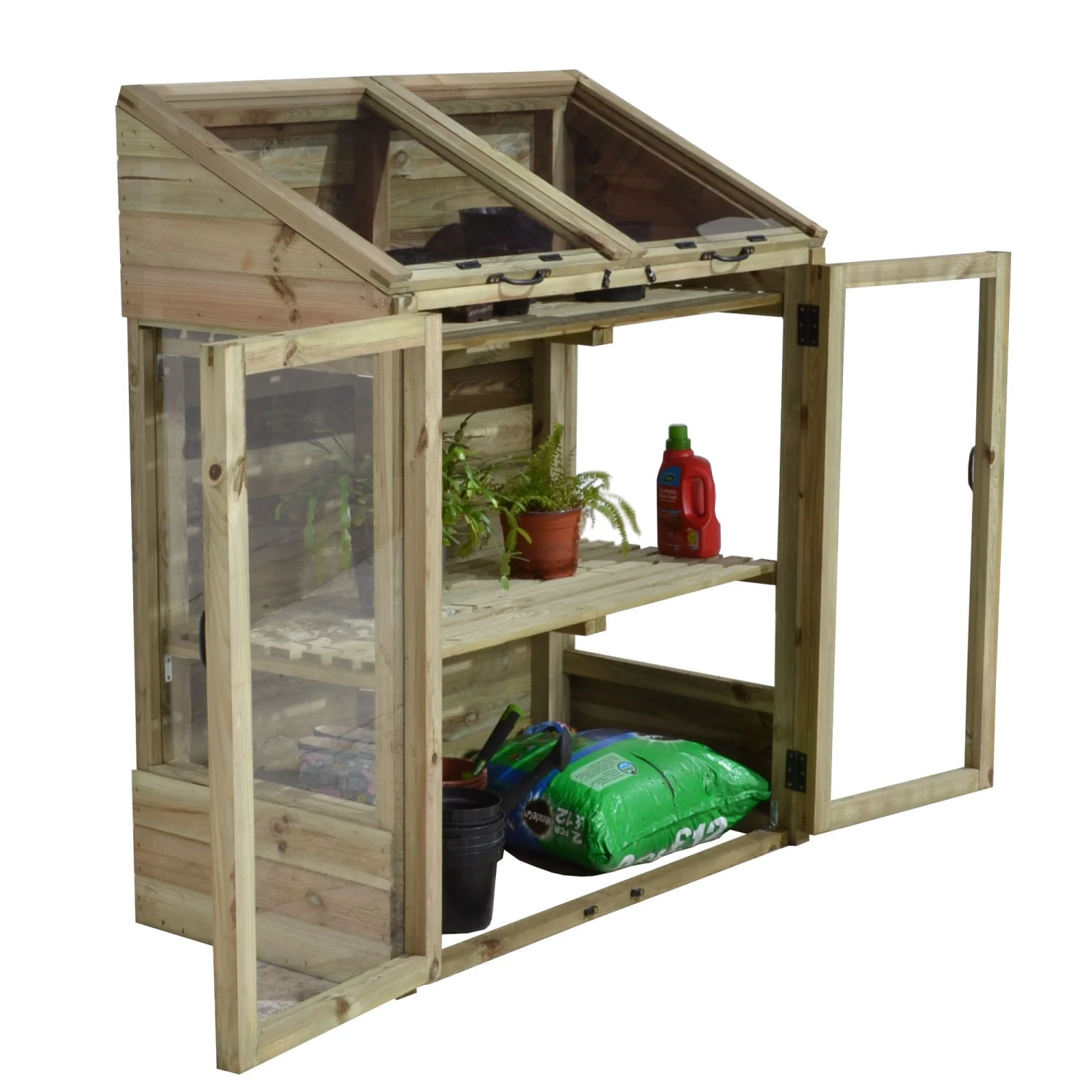 Forest Garden 4x2 Greenhouse - Image 4