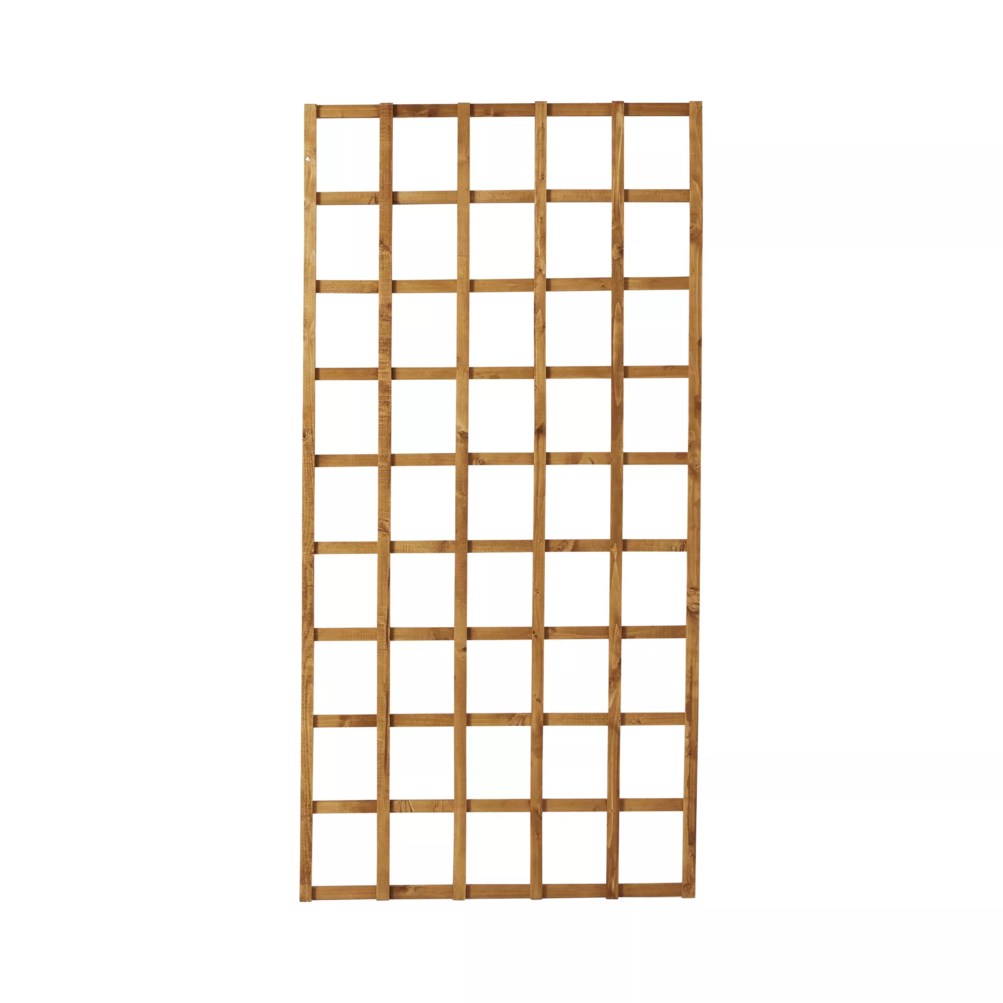 Forest Garden 6ft Square European Softwood Trellis Panel (W)91cm X (H)183cm