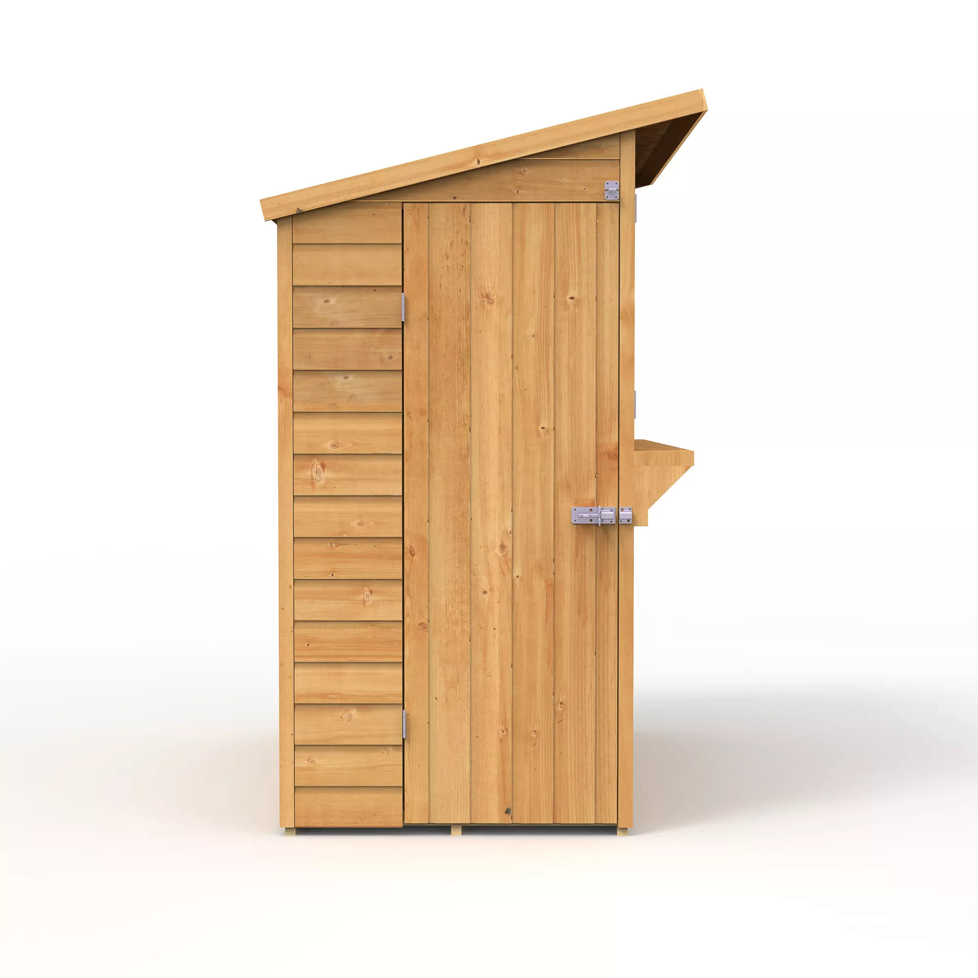 Forest Garden 6x3 Pent Dip Treated Shiplap Wooden Shed With Floor - Assembly Service Included - Image 5