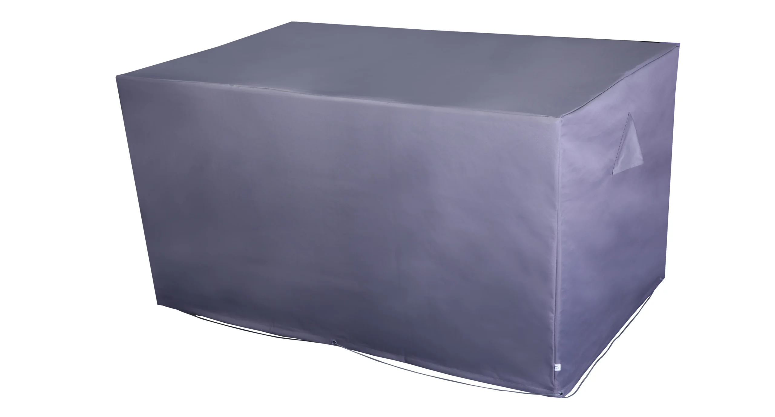 GoodHome Hamilton Steel Grey Square Dining Set Cover 121cm(L) 72cm(H) 121cm(W)