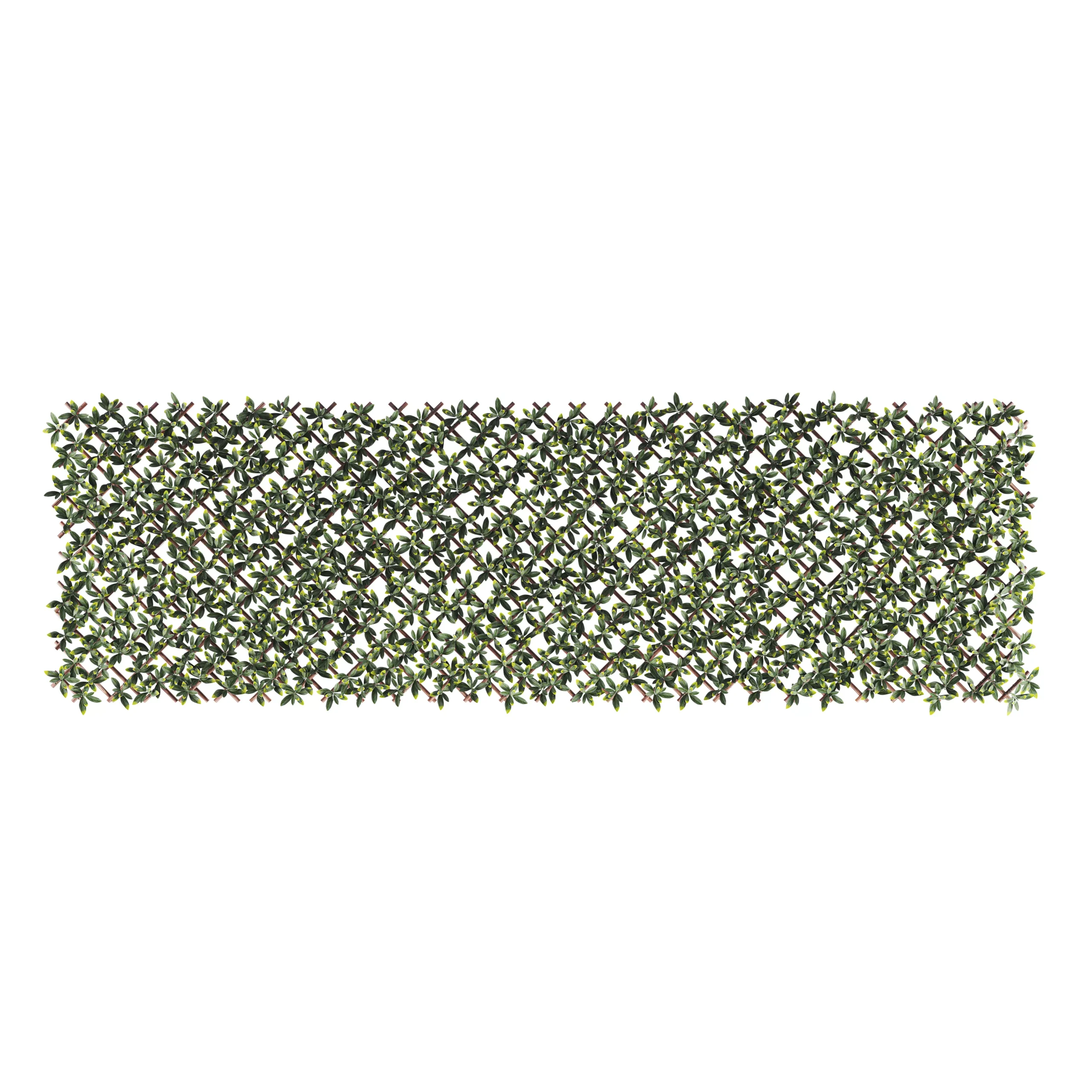 Klikstrom Extensible Fence With Bayberry Leaves Square Artificial Plant Wall, (H)1m (W)2m - Image 2