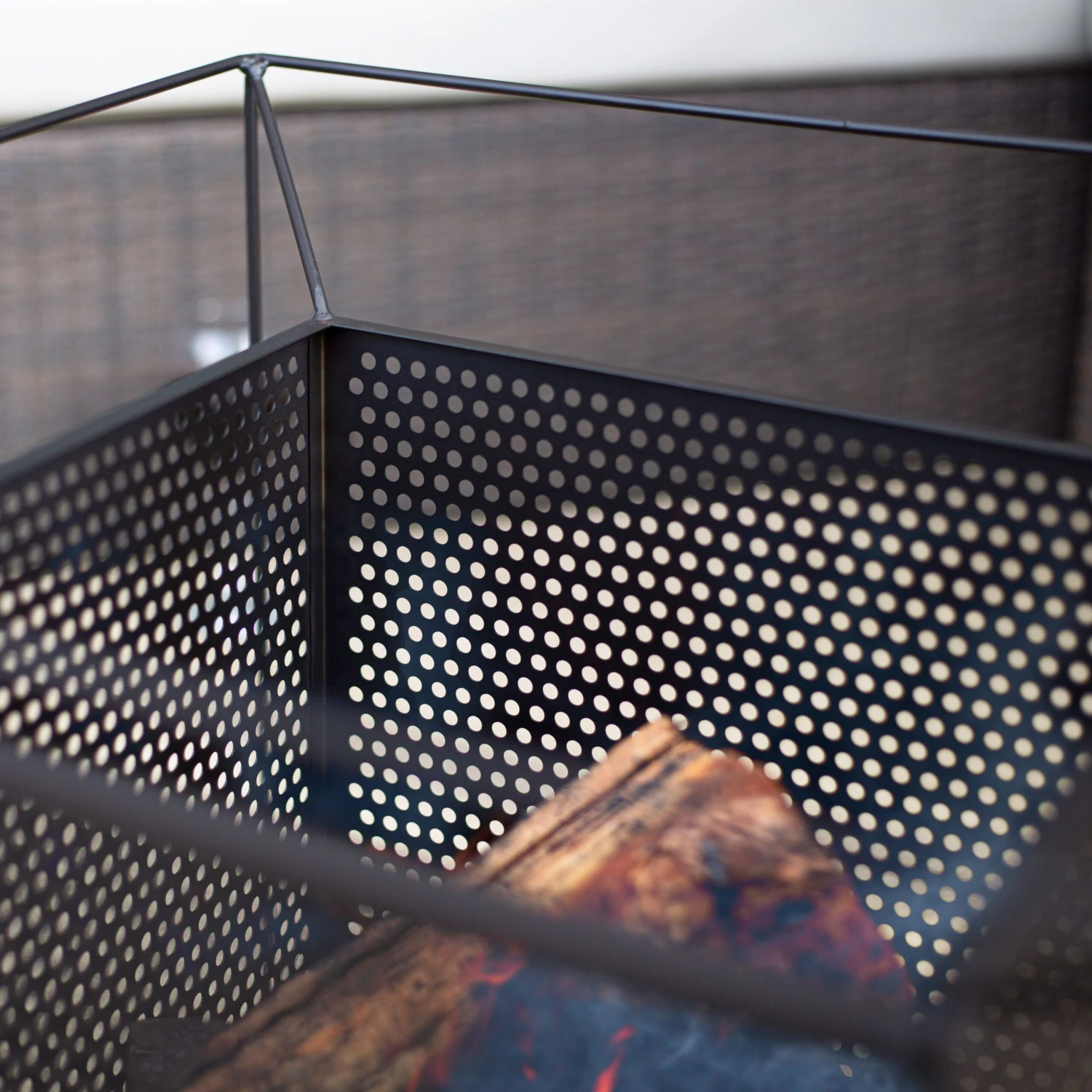 La Hacienda Quadrada Steel Firepit - Image 6