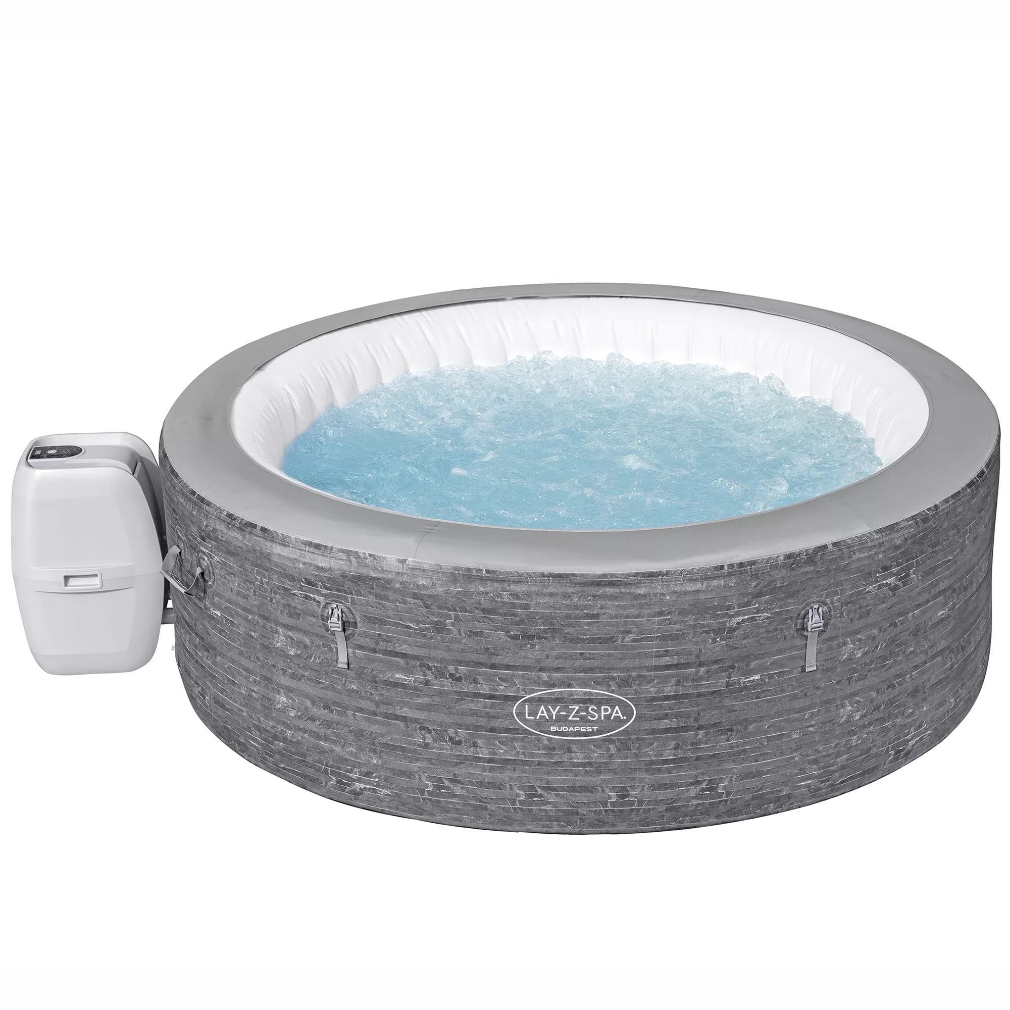 Lay-Z-Spa Budapest Airjet 0 Person Inflatable Hot Tub - Image 2