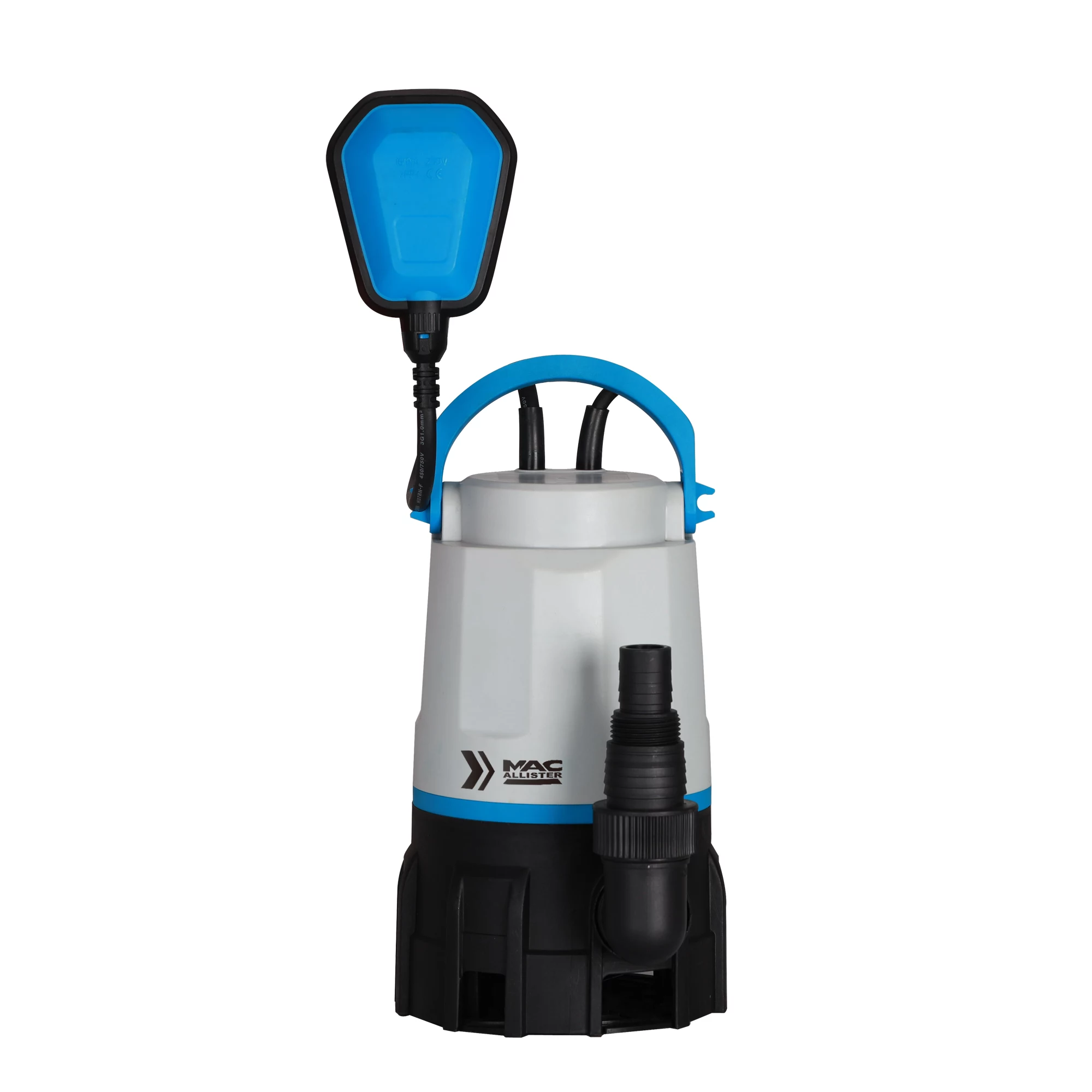 Mac Allister 400W Clean & Dirty Water Pump - Image 4