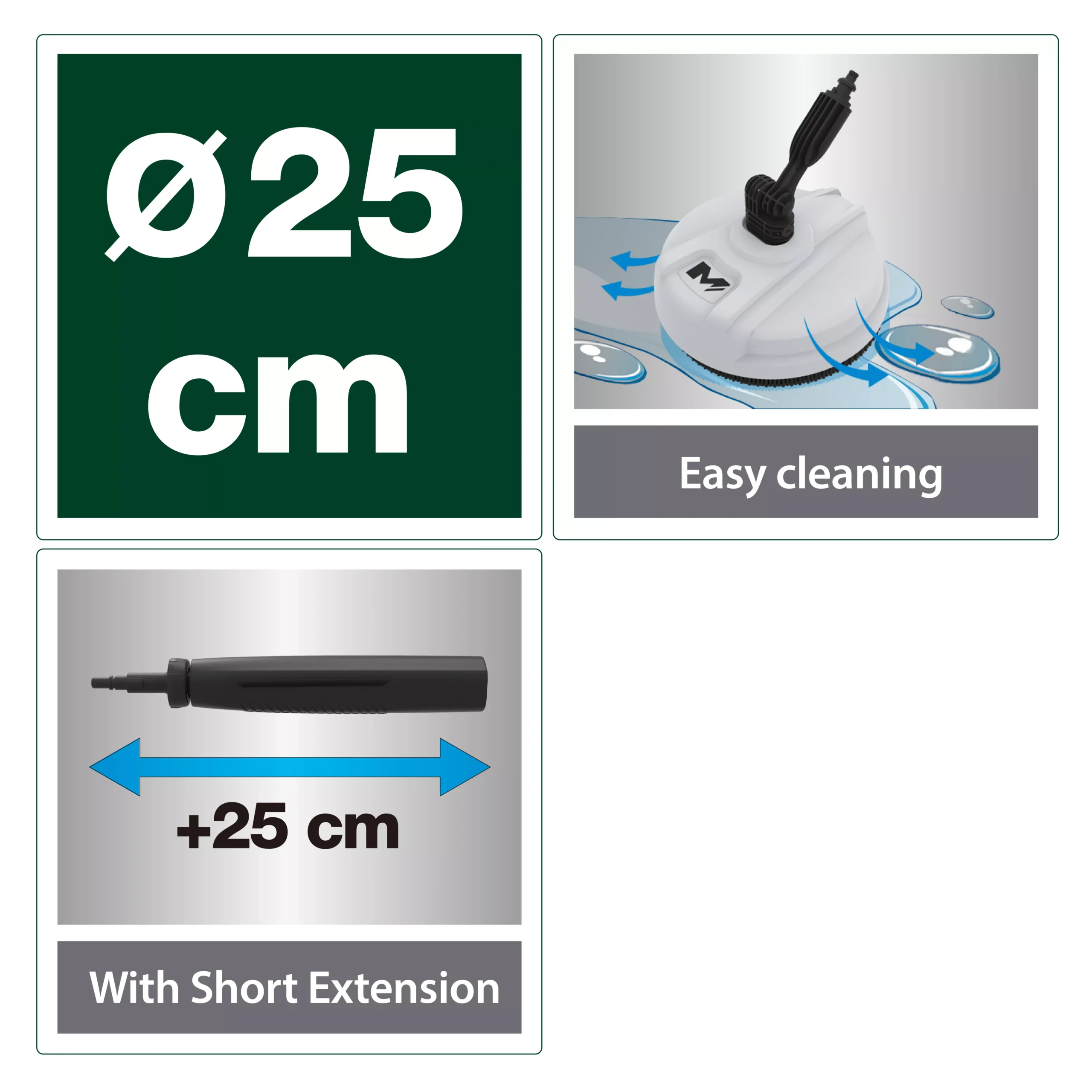 Mac Allister Pressure Washer Brush - Image 4