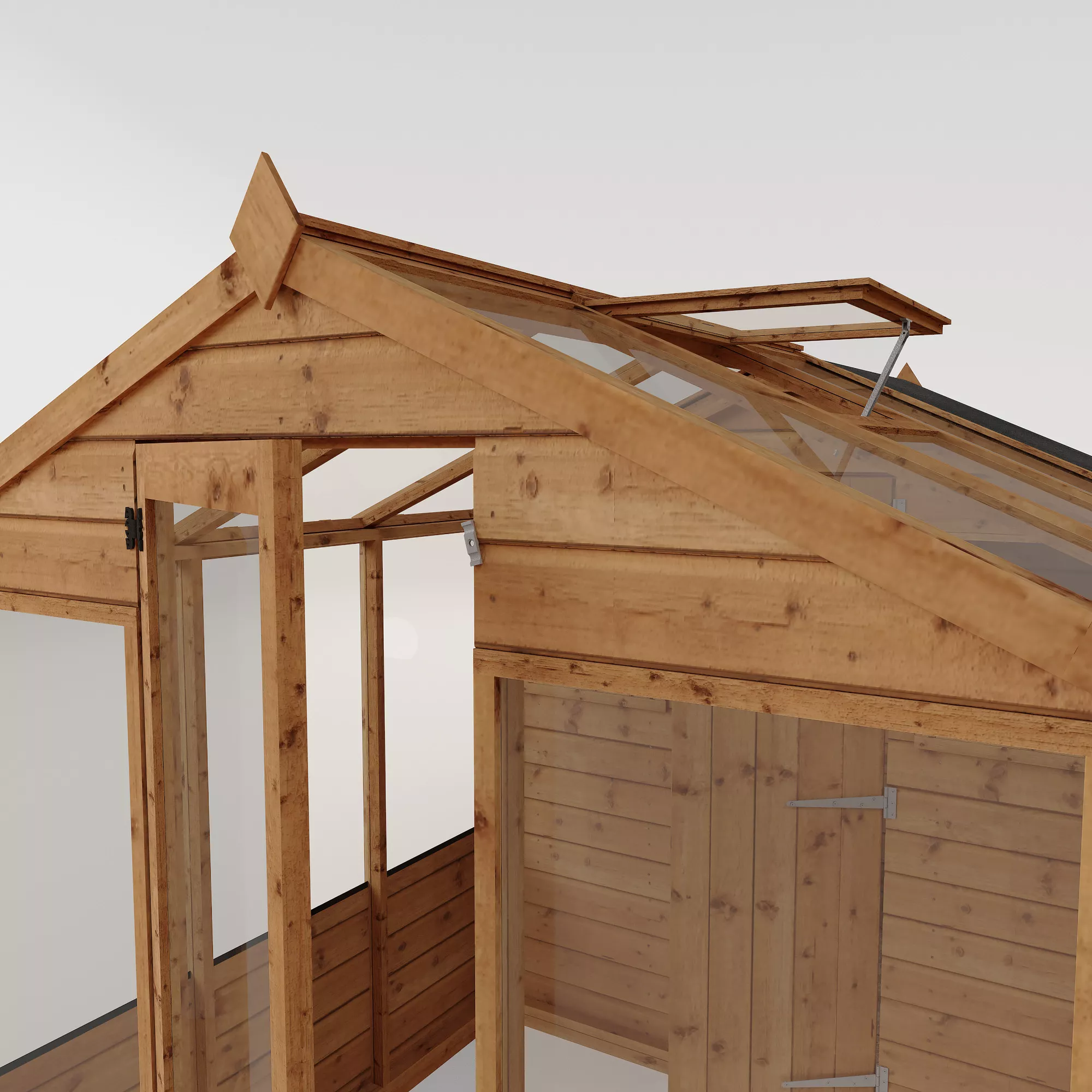 Mercia 10x6 Apex Greenhouse Combi Shed - Assembly Required - Image 6