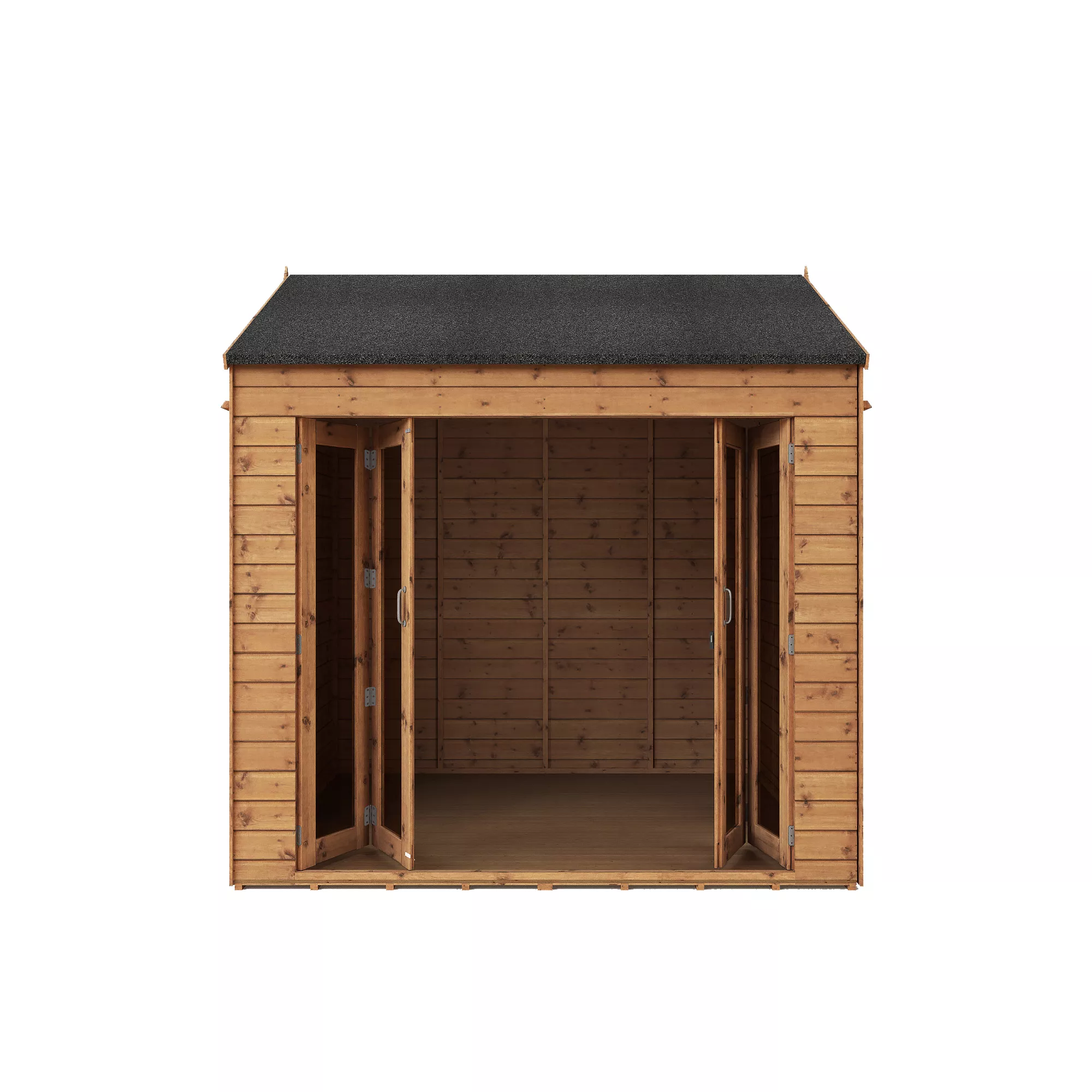 Mercia 8x8 Reverse Apex Tongue & Groove Summer House With Bi-fold Door - Image 2