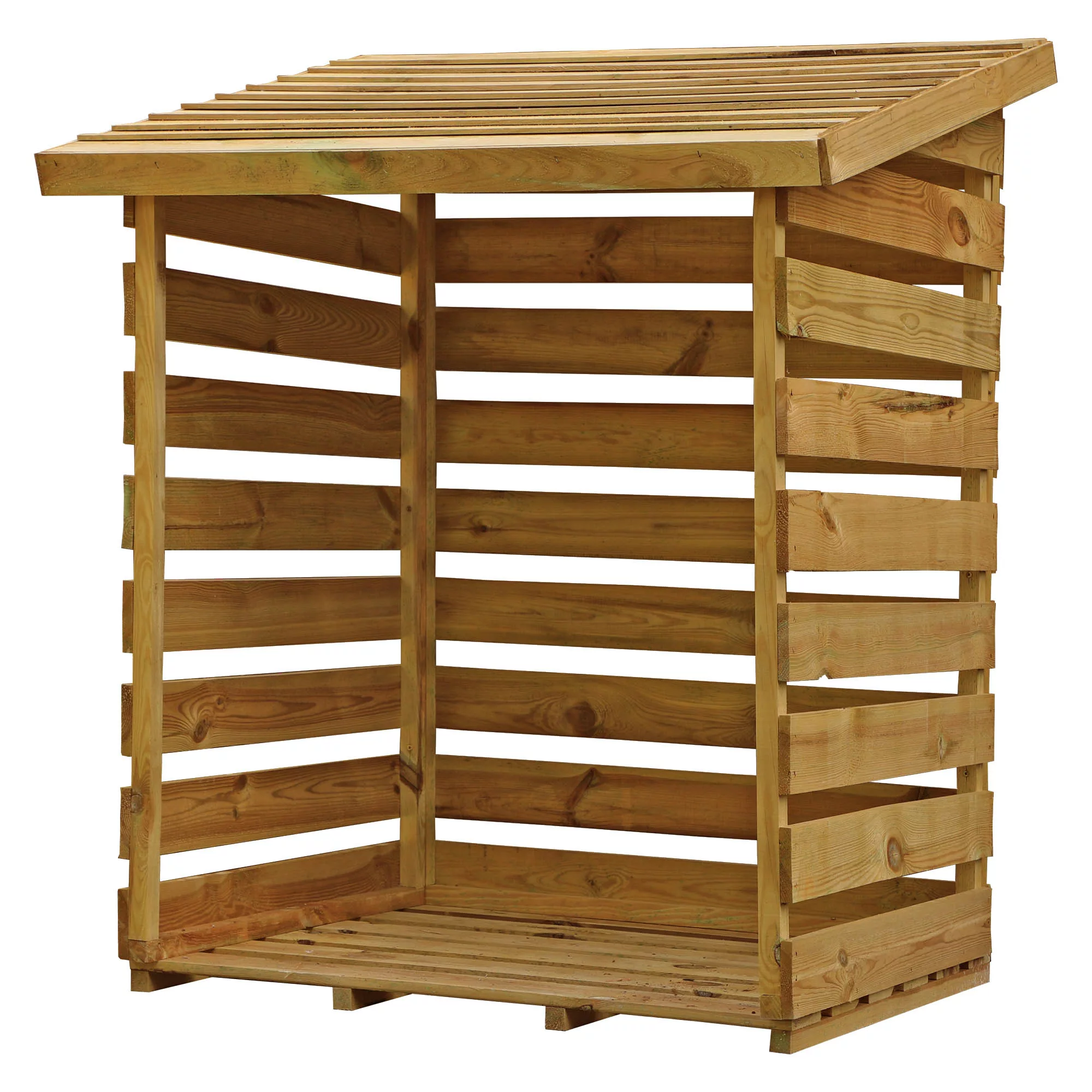 Mercia Single Solid Wood Log Store - Image 2
