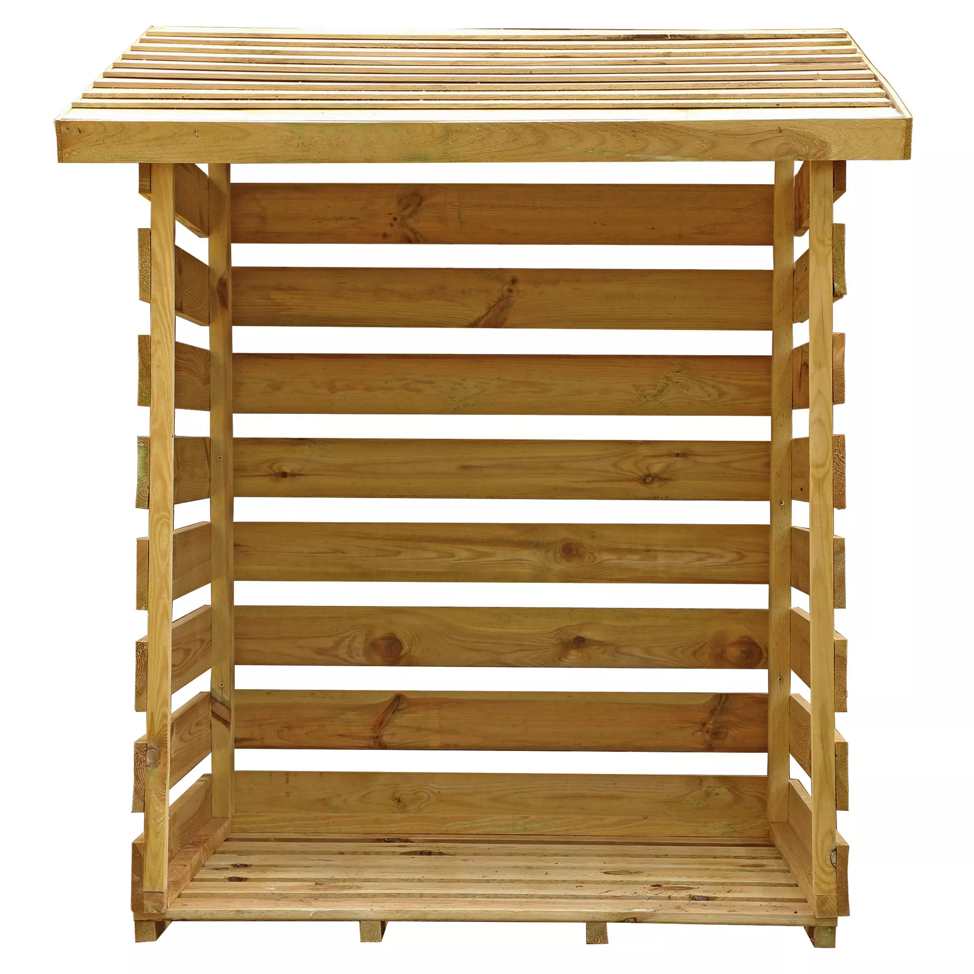 Mercia Single Solid Wood Log Store - Image 3