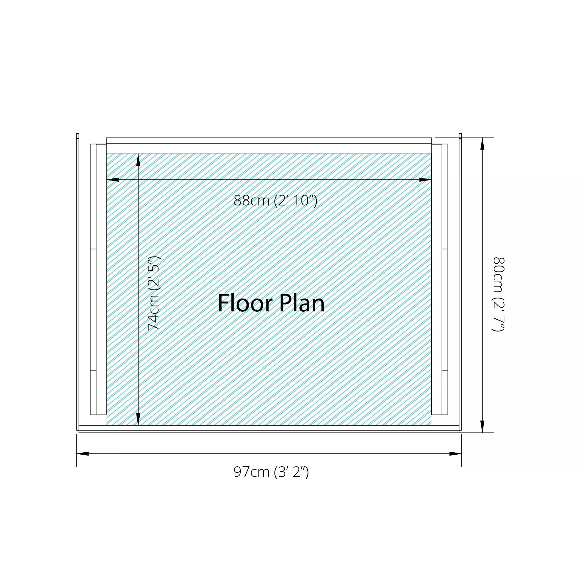 Mercia Single Solid Wood Log Store - Image 9
