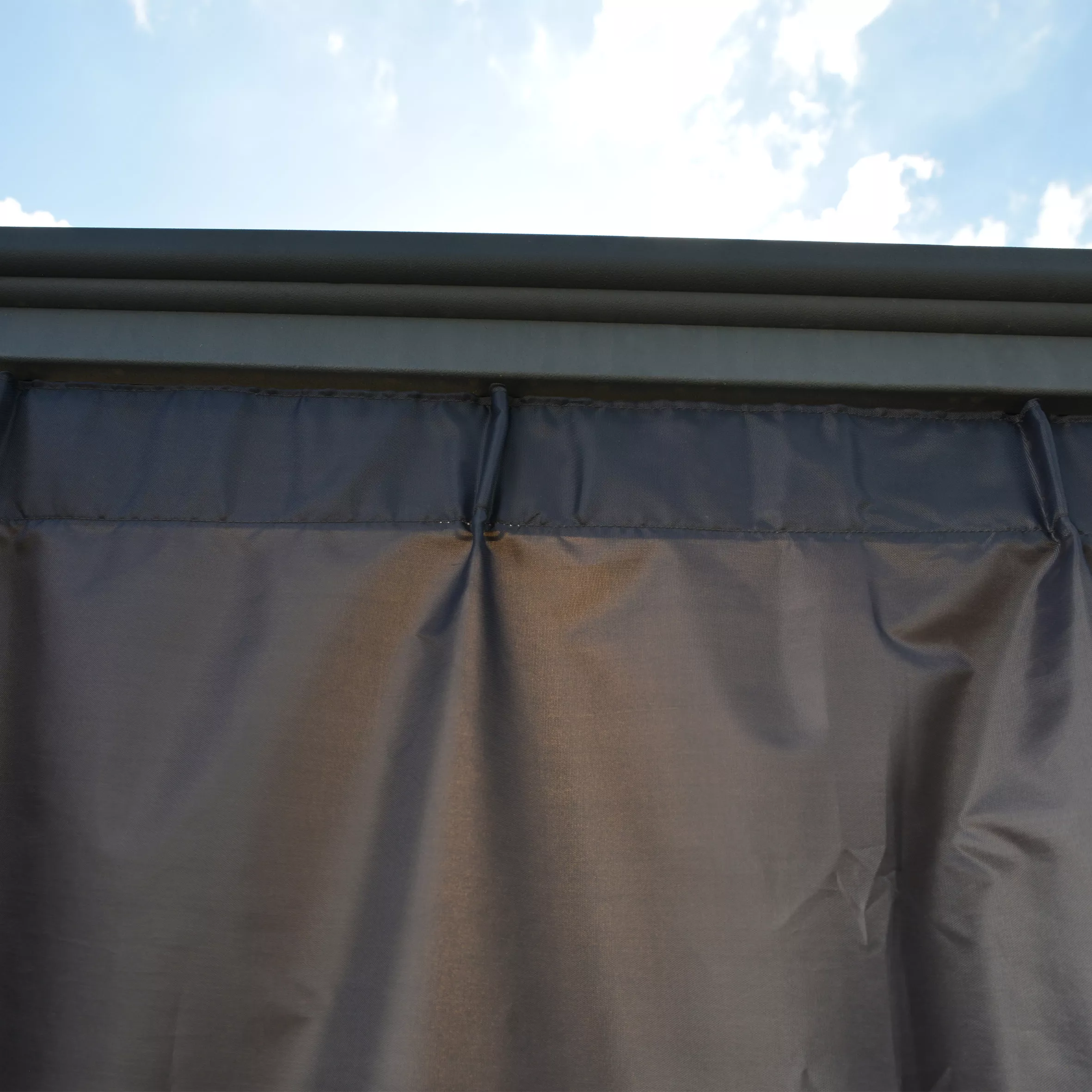 Palram - Canopia 3K Series Grey Polyester (PES) Gazebo Curtain, Pack Of 4 (L)2170mm (W)3660mm - Image 6