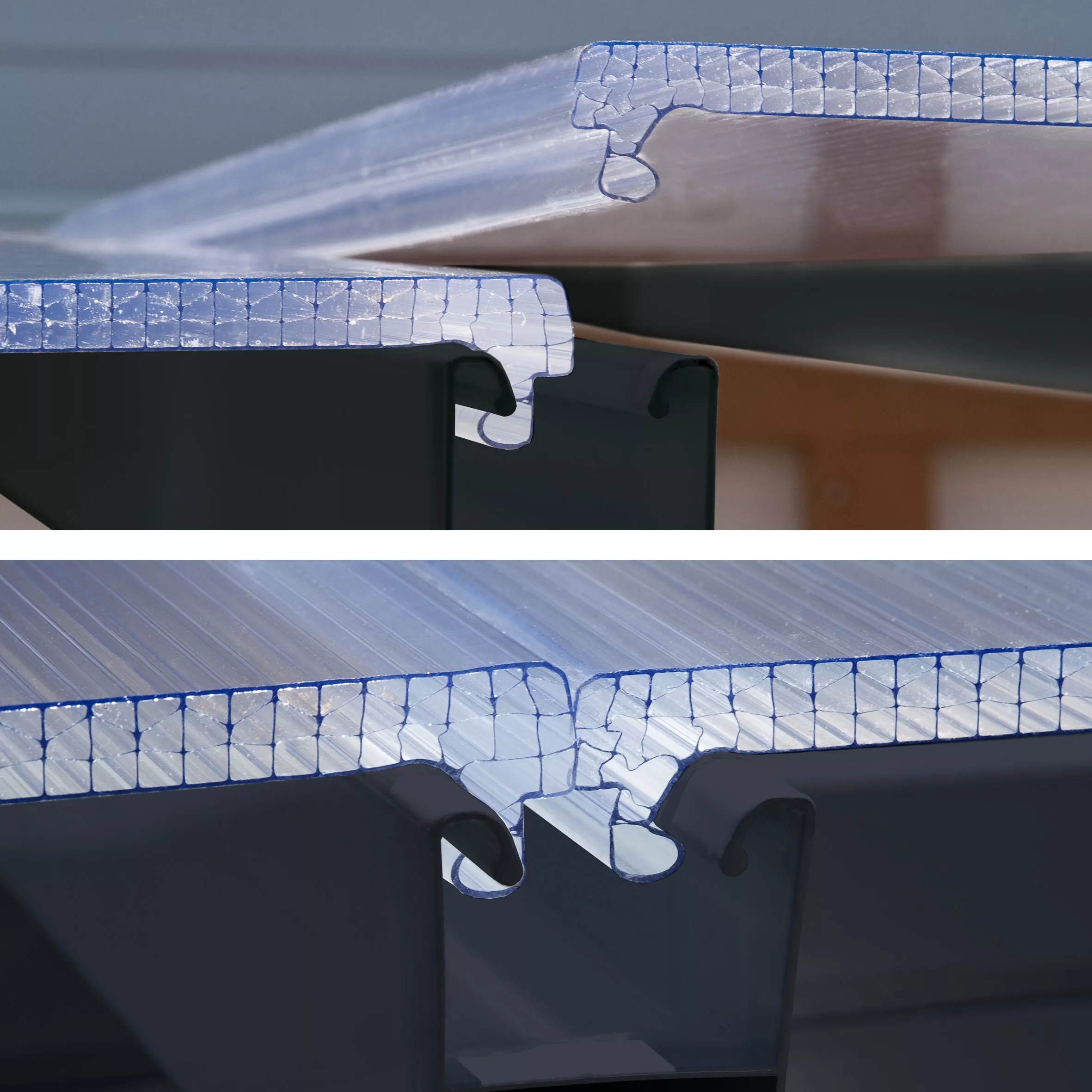 Palram - Canopia Feria Grey Non-retractable Awning, (L)4.25m (H)3.05m (W)3.85m - Image 2