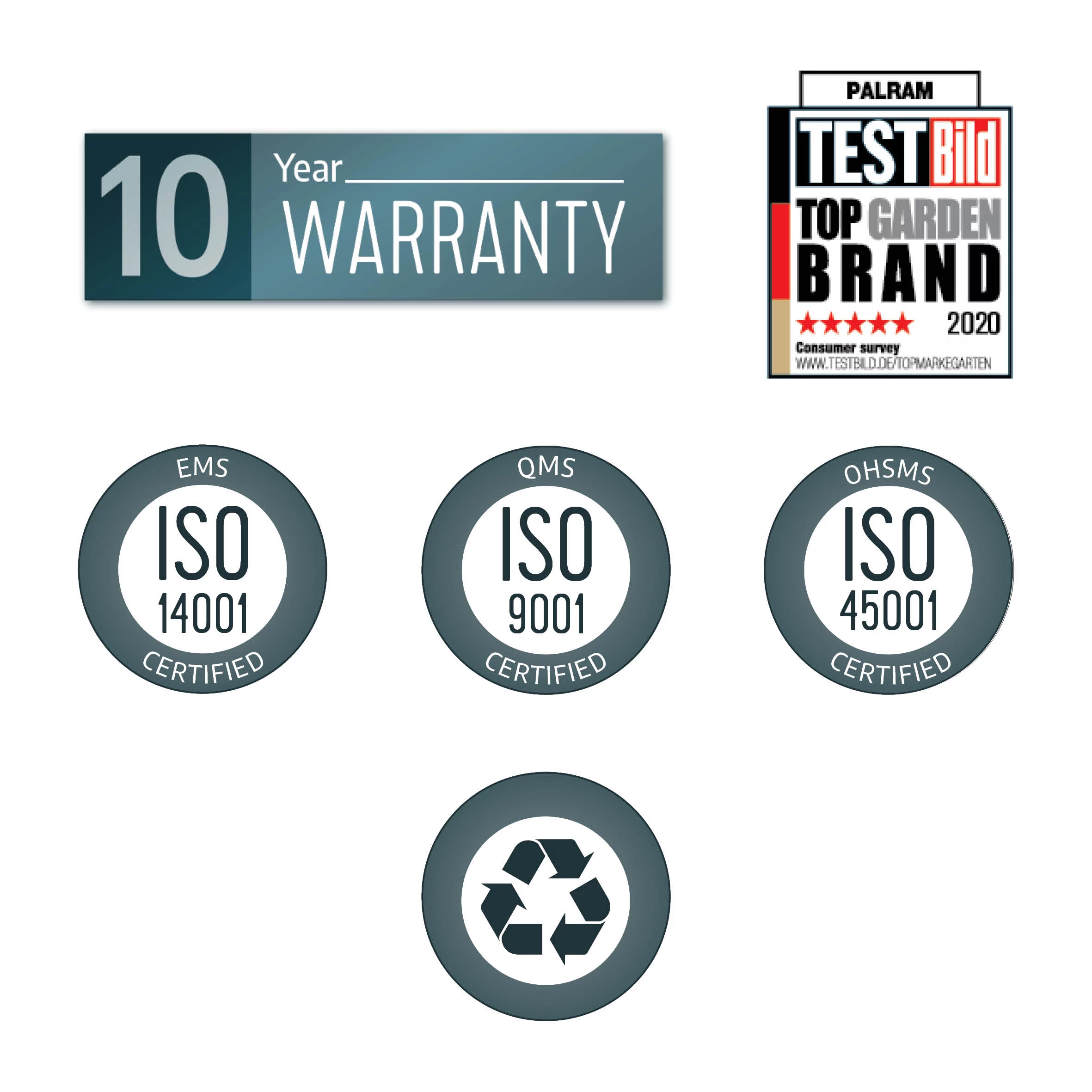 Palram - Canopia Martinique Grey Rectangular Gazebo, (W)4.3m (D)2.96m - Assembly Required - Image 13