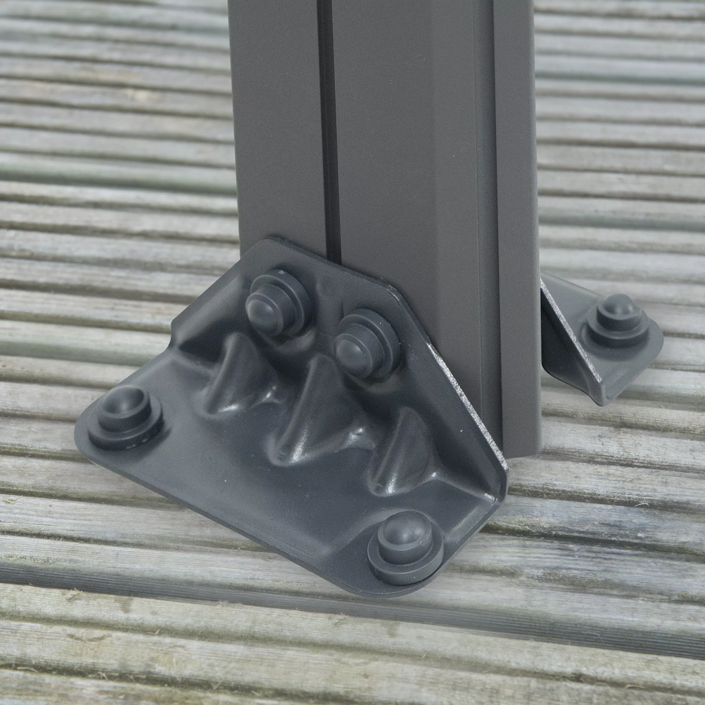 Palram - Canopia Martinique Grey Rectangular Gazebo, (W)4.3m (D)2.96m - Assembly Required - Image 10