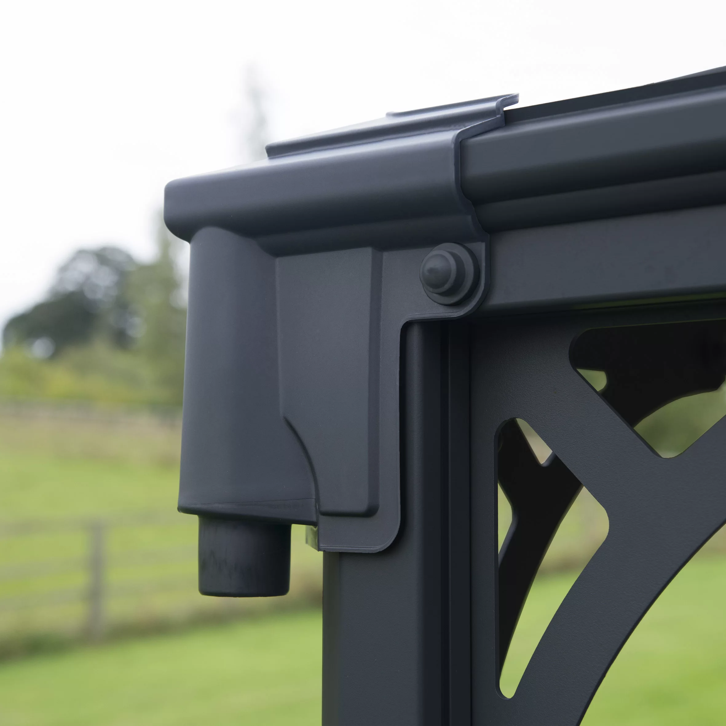 Palram - Canopia Martinique Grey Rectangular Gazebo, (W)4.3m (D)2.96m - Assembly Required - Image 11