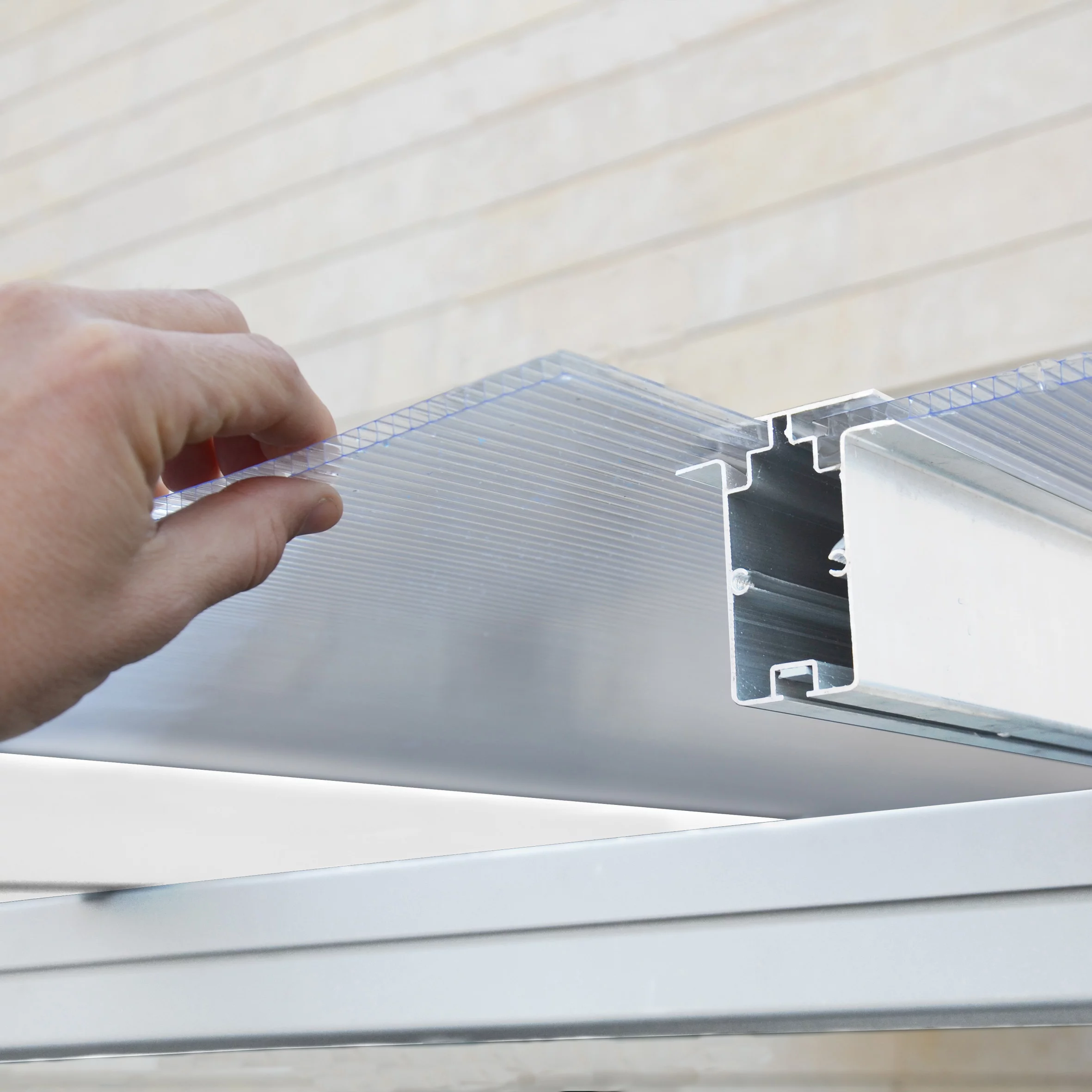 Palram - Canopia Sierra White Non-retractable Awning, (L)6.19m (H)3.05m (W)2.99m - Image 8