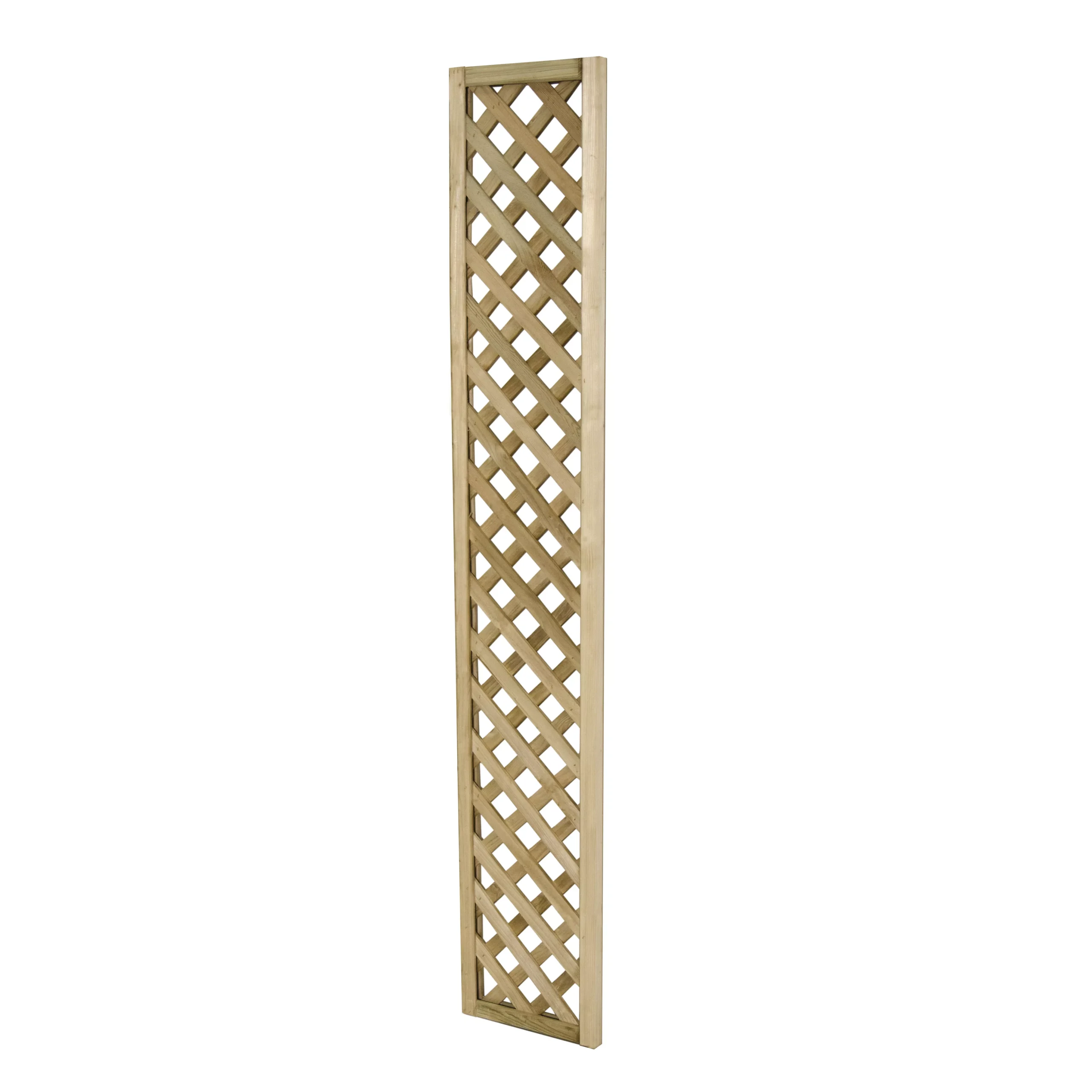 Pine Trellis Panel, Pack Of 4 (W)30cm X (H)180cm - Image 2