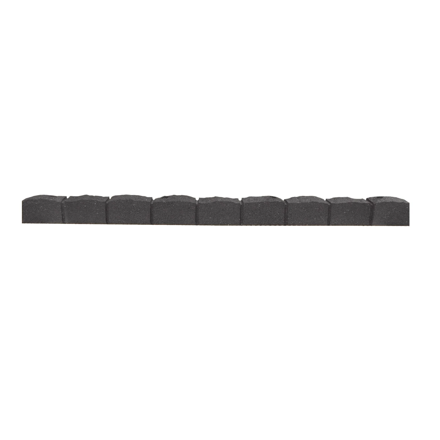 Primeur Grey Rubber Roman Stone Edging Roll (H)8.8cm (L)1.2m