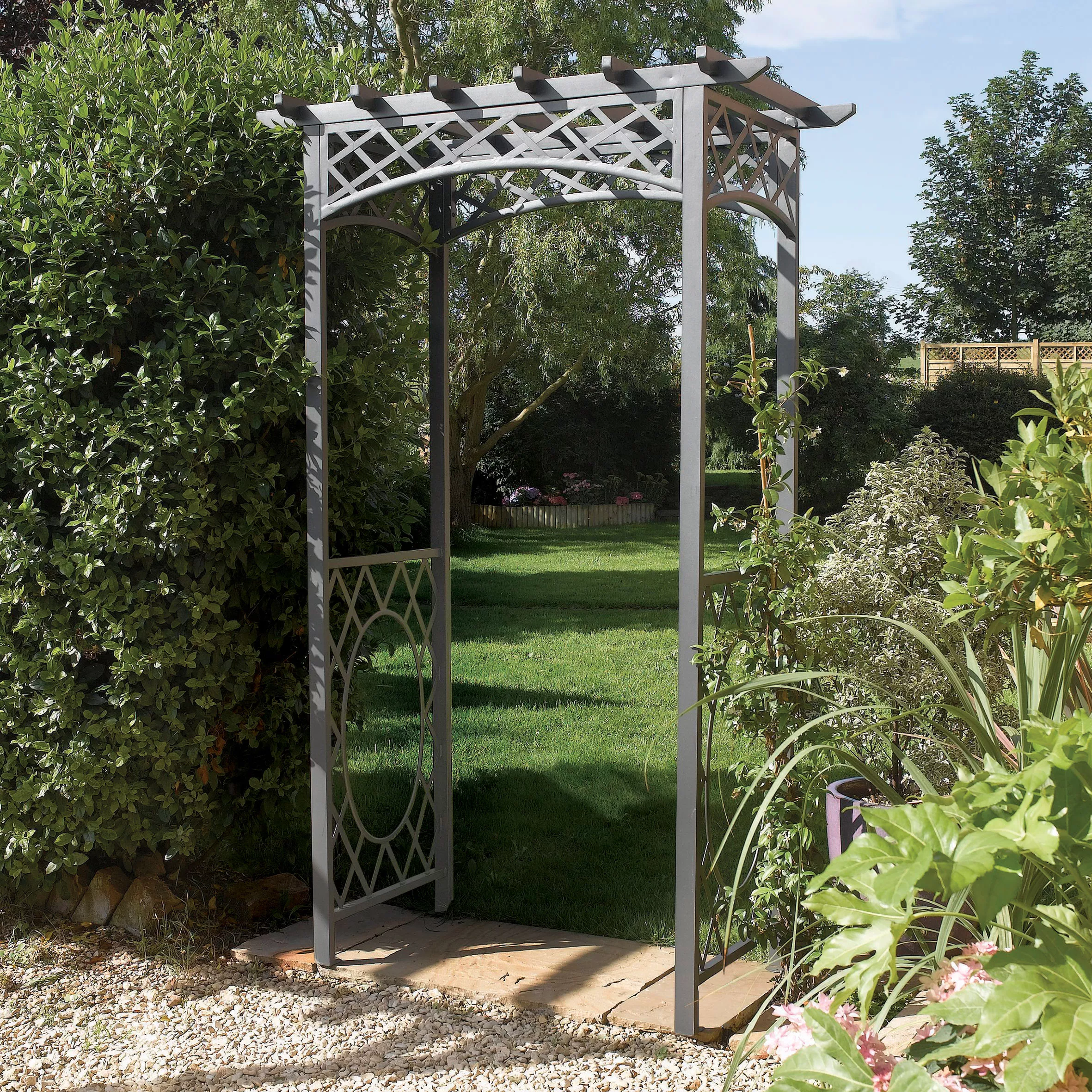 Rowlinson Wrenbury Square Top Steel Arch