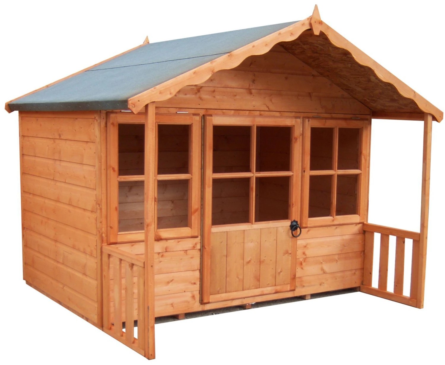 Shire 6x4 Woodbury Whitewood Pine Playhouse Assembly Required - Image 2