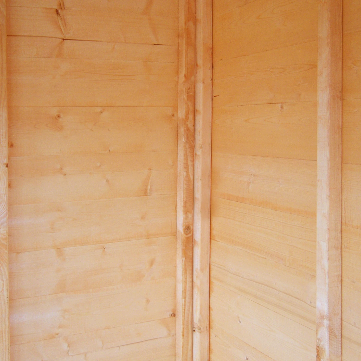 Shire Alderney 7x7 Ft Apex Shiplap Wooden 2 Door Shed With Floor (Base Included) - Assembly Service Included - Image 4