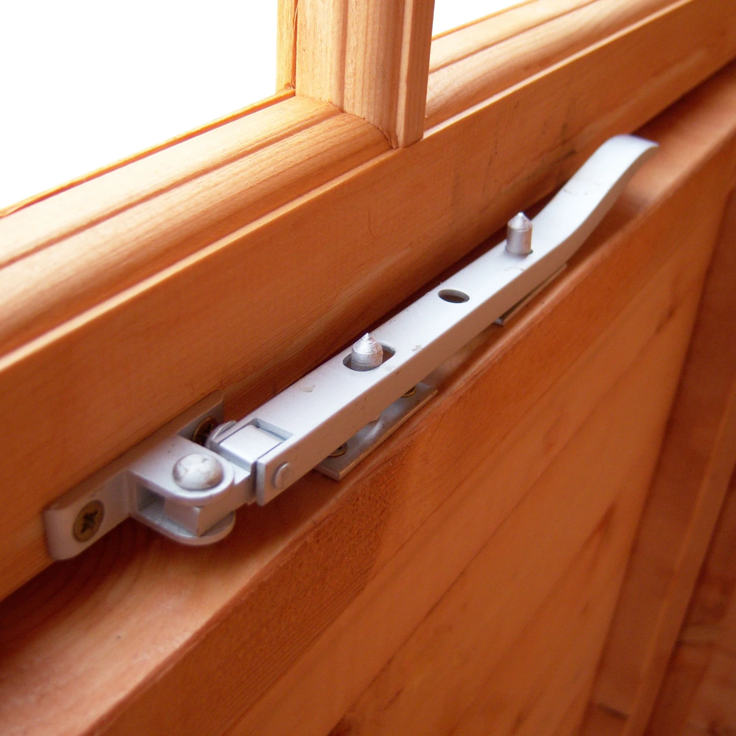 Shire Alderney 7x7 Ft Apex Shiplap Wooden 2 Door Shed With Floor (Base Included) - Assembly Service Included - Image 5