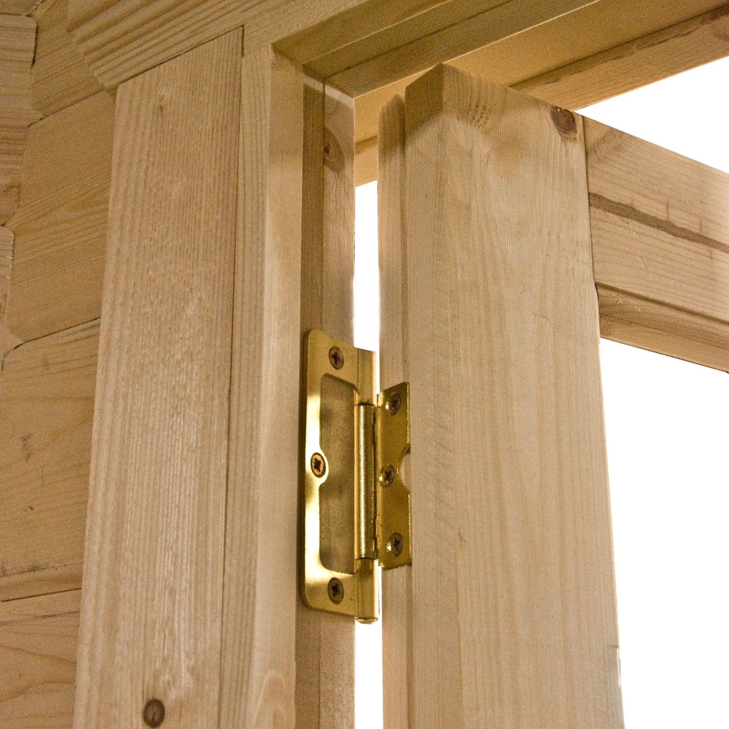 Shire Danbury 12x12 Toughened Glass Pent Tongue & Groove Wooden Cabin - Base Not Included - Image 4