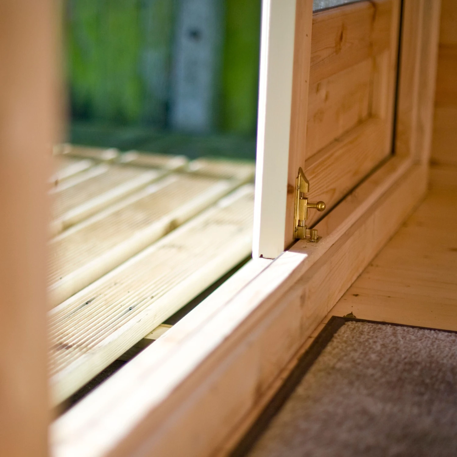 Shire Kingswood 18x20 Glass Apex Tongue & Groove Wooden Cabin - Base Not Included - Image 5