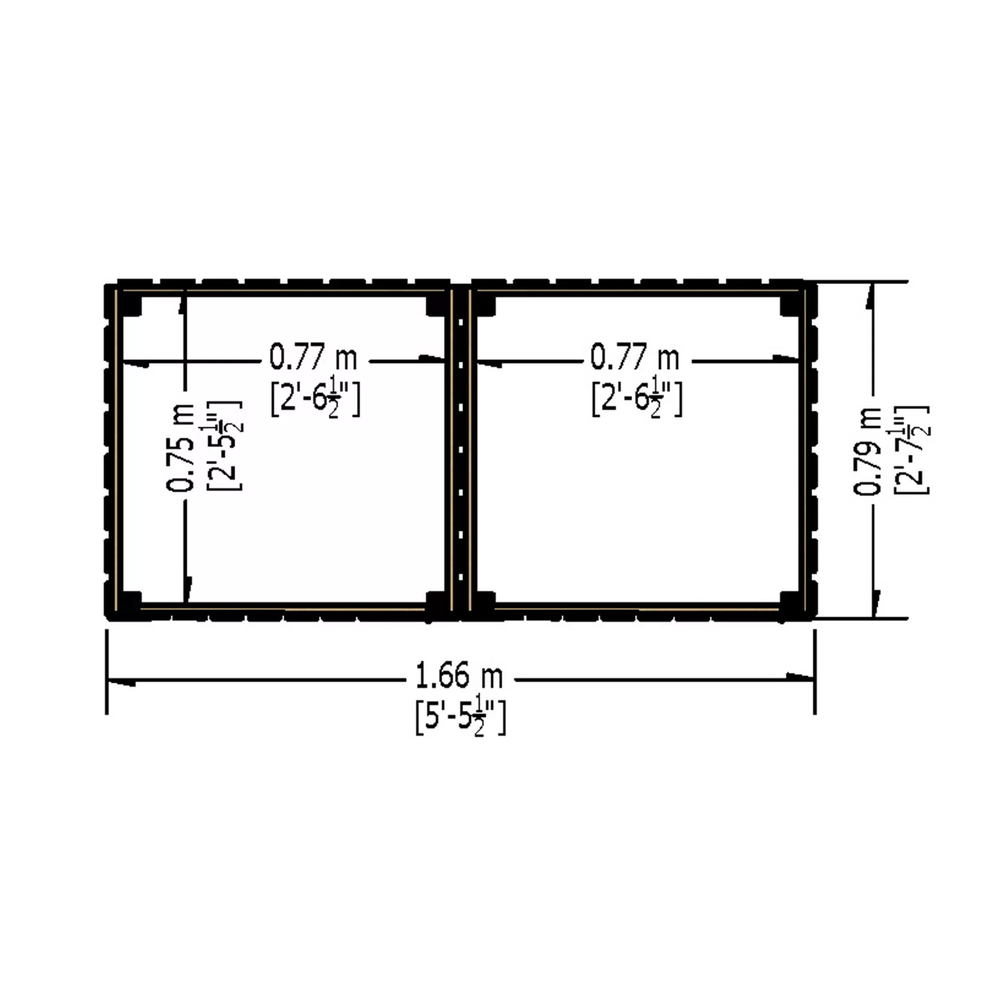 Shire Wooden Bin Storage - Image 4