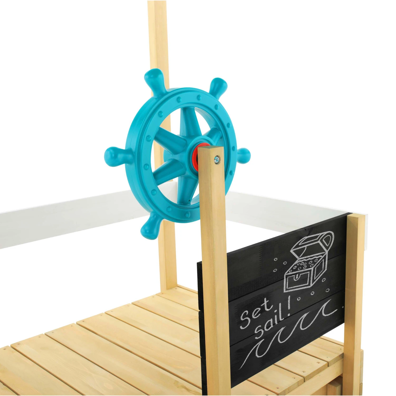 TP Toys Ahoy Wooden Playground Boat - Image 3
