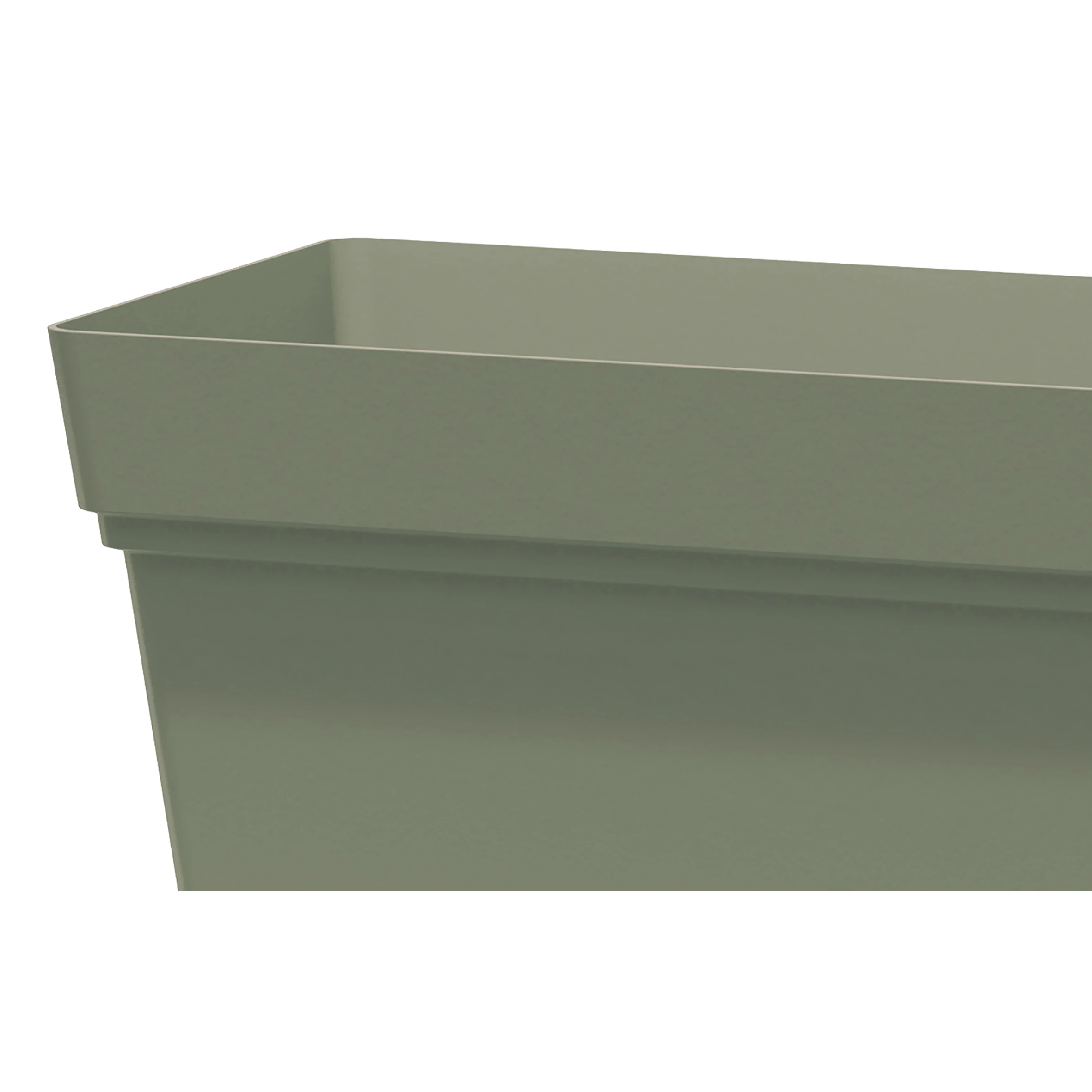 Verve Nurgul Deep Lichen Green Rectangular Trough - Image 2